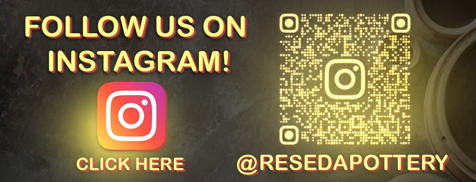 Follow us on Instagram @resedapottery