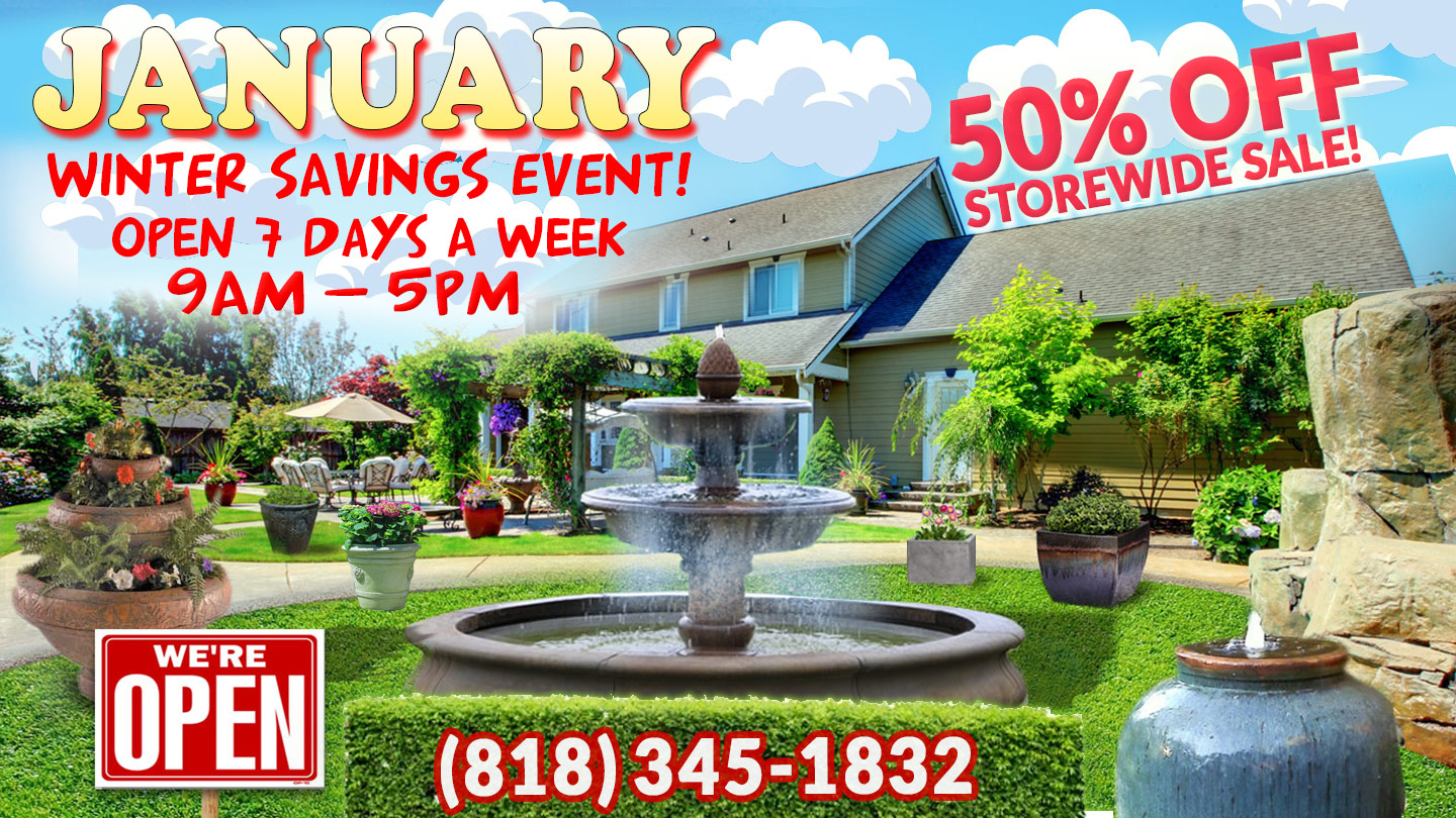 WINTER SAVINGS EVENT! - 50% OFF